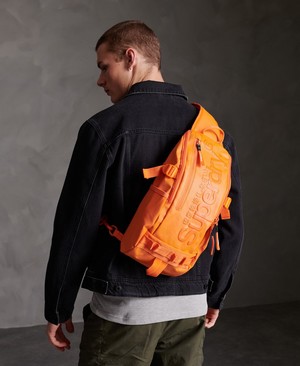 Superdry Hardy Sling Férfi Táska Narancssárga | UZACD0584